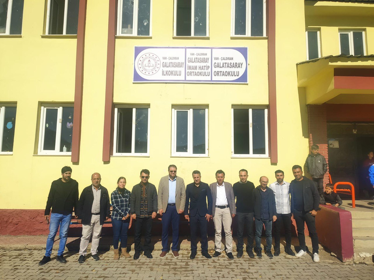 İl Başkanı Mehmet Ali UCA'dan Çaldıran İlçesine Bağlı Okullara Ziyaret